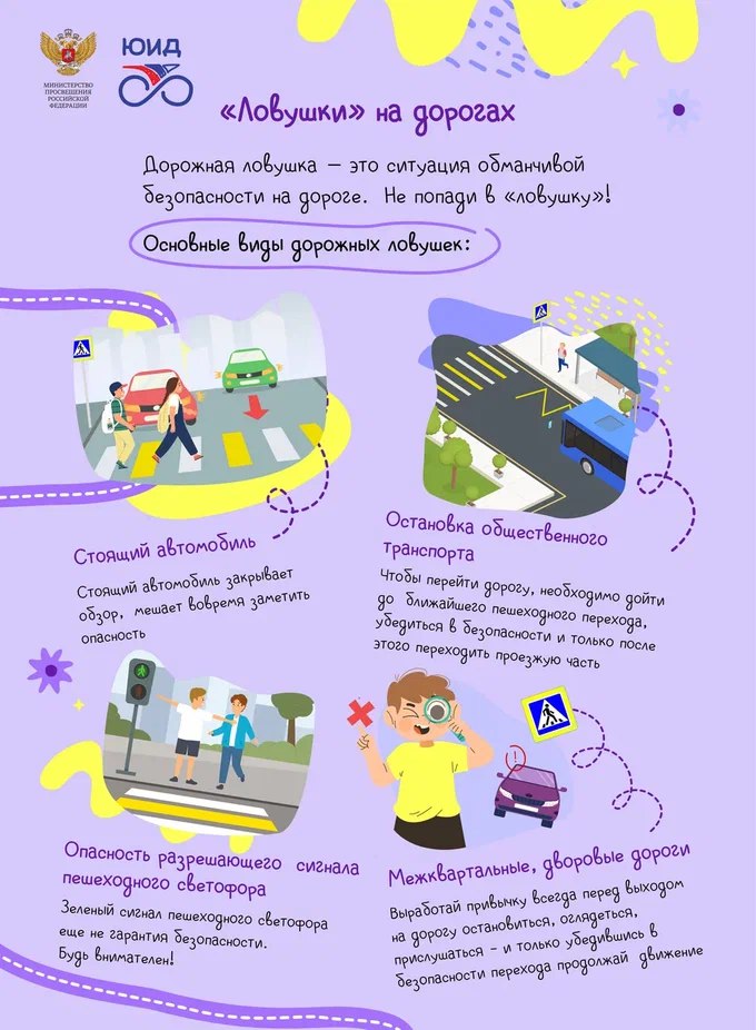 "ловушки" на дорогах